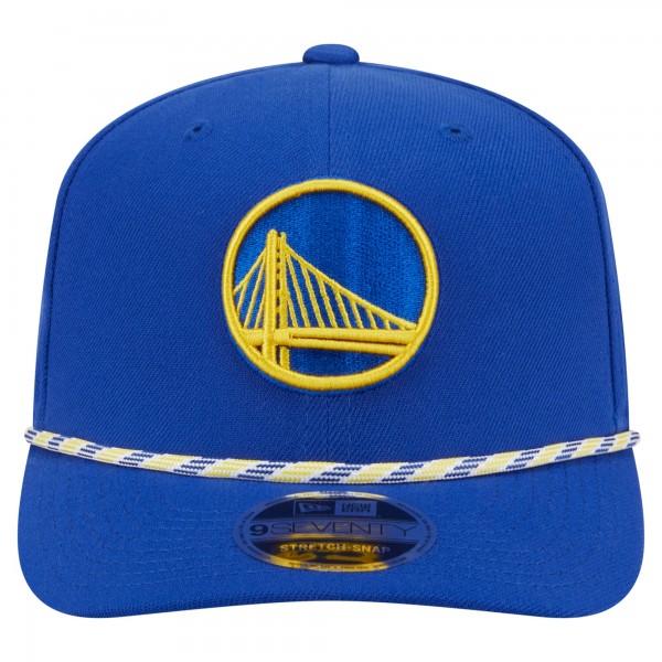 Бейсболка Golden State Warriors New Era Blue Rope 9SEVENTY
