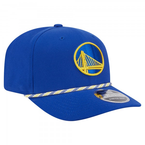 Бейсболка Golden State Warriors New Era Blue Rope 9SEVENTY