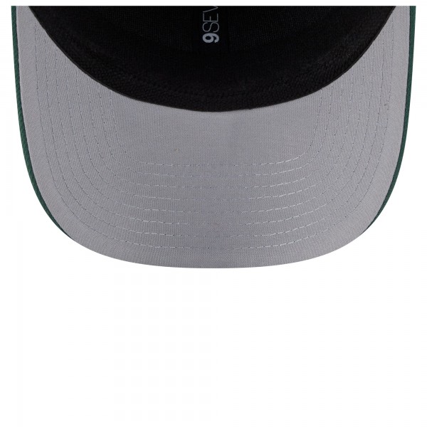 Бейсболка Milwaukee Bucks New Era Hunter Green Rope 9SEVENTY