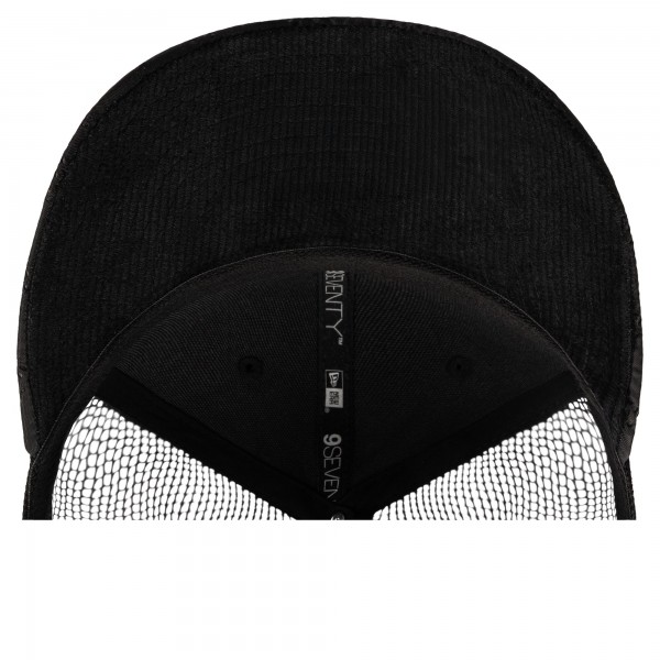 Бейсболка Miami Heat New Era Black Quilted Nylon 9SEVENTY Trucker
