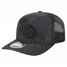 Бейсболка Orlando Magic New Era Black Quilted 9SEVENTY Trucker