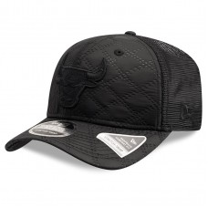 Бейсболка Chicago Bulls New Era Black Quilted 9SEVENTY Trucker