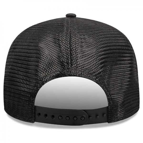 Бейсболка Chicago Bulls New Era Black Quilted 9SEVENTY Trucker