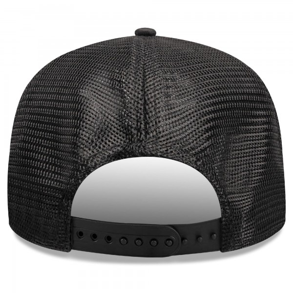 Бейсболка Boston Celtics New Era Black Quilted 9SEVENTY Trucker