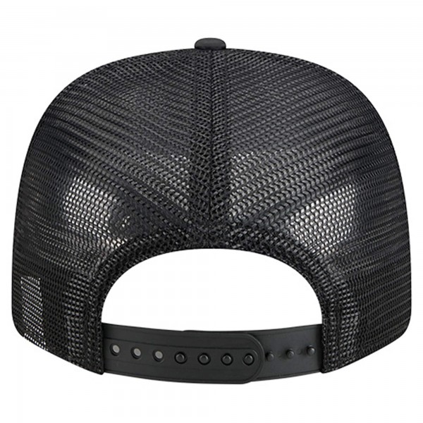 Бейсболка Oklahoma City Thunder New Era Black Quilted 9SEVENTY Trucker