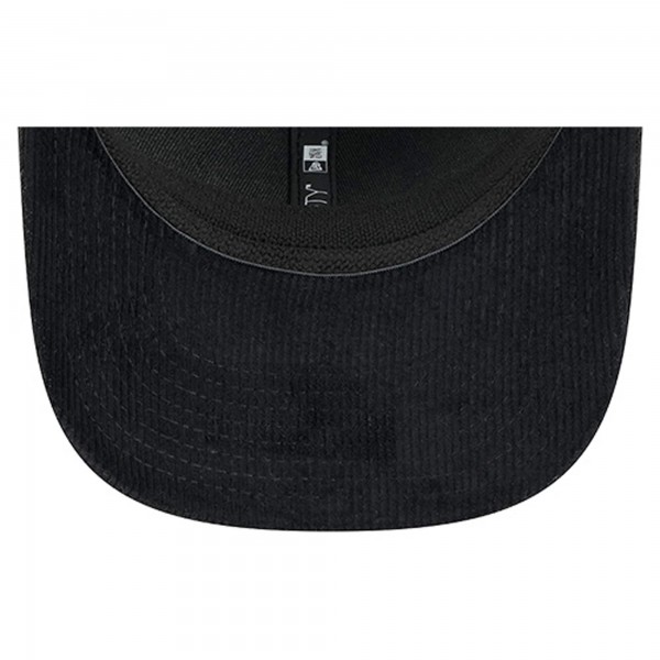 Бейсболка Oklahoma City Thunder New Era Black Quilted 9SEVENTY Trucker