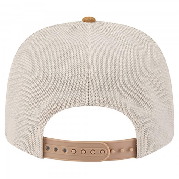 Бейсболка Los Angeles Lakers New Era Tan/Light Brown Two-Tone 9SEVENTY
