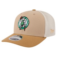 Бейсболка Boston Celtics New Era Tan/Light Brown Two-Tone 9SEVENTY