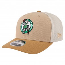 Бейсболка Boston Celtics New Era Tan/Light Brown Two-Tone 9SEVENTY