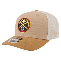 Бейсболка Denver Nuggets New Era Tan/Light Brown Two-Tone 9SEVENTY