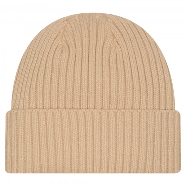 Miami Heat New Era Tan Color Pack Cuffed Knit Hat