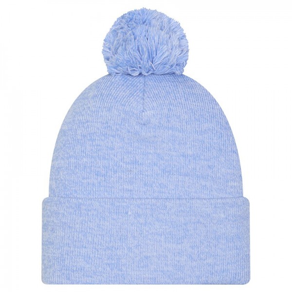 Шапка с помпоном Memphis Grizzlies New Era Light Blue Marled