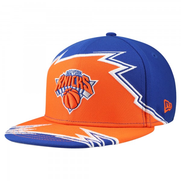 Подростковая New York Knicks New Era Blue Break 59FIFTY Fitted Hat