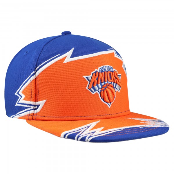 Подростковая New York Knicks New Era Blue Break 59FIFTY Fitted Hat