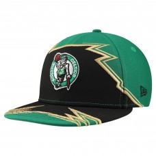 Подростковая Boston Celtics New Era Kelly Green Break 59FIFTY Fitted Hat