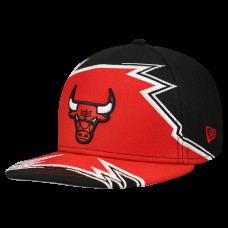 Подростковая Chicago Bulls New Era Black Break 59FIFTY Fitted Hat