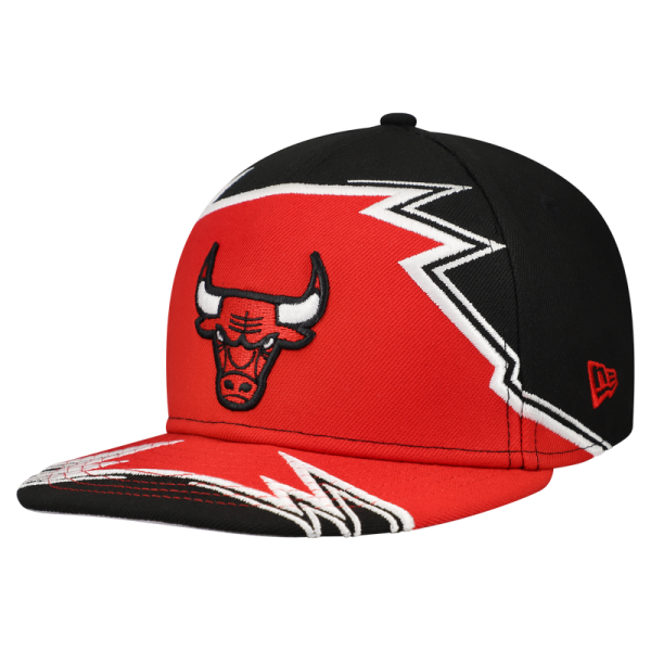 Подростковая Chicago Bulls New Era Black Break 59FIFTY Fitted Hat