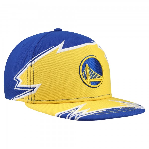 Подростковая Golden State Warriors New Era Royal Break 59FIFTY Fitted Hat