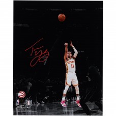 Trae Young Atlanta Hawks Autographed Fanatics Authentic 11 x 14 Game Winner vs. Boston Celtics Photograph - Limited Edition of 99