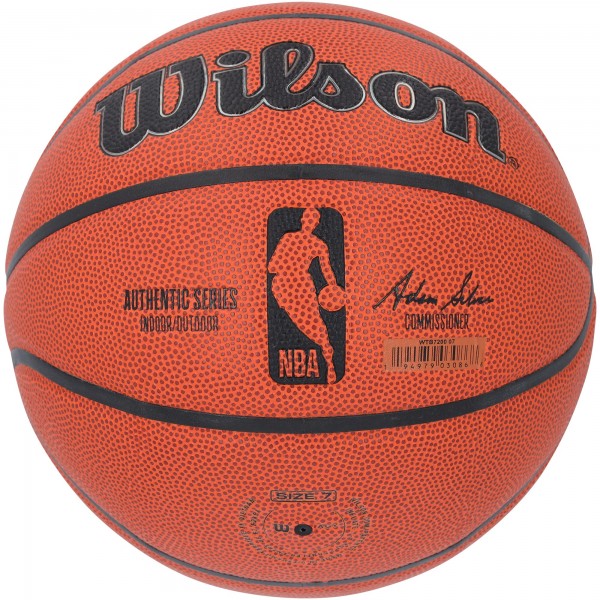 Мяч Trae Young Atlanta Hawks Autographed Fanatics Authentic Wilson Authentic Series Indoor/Outdoor with Ice Trae Inscription