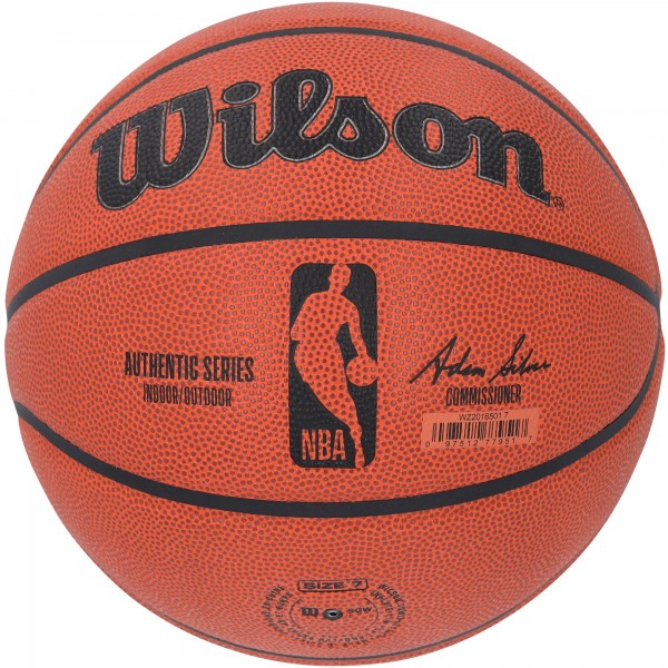 Мяч Trae Young Atlanta Hawks Autographed Fanatics Authentic Wilson Authentic Series Indoor/Outdoor