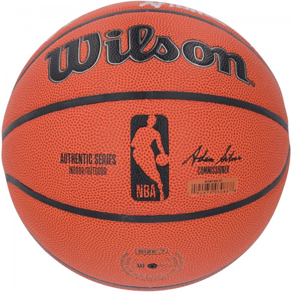 Мяч Trae Young Atlanta Hawks Autographed Fanatics Authentic Wilson Authentic Series Indoor/Outdoor with Ice Trae & True to Atlanta Inscriptions - Limited Edition #1/25