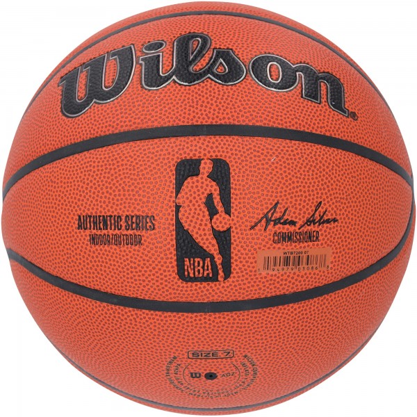 Мяч Trae Young Atlanta Hawks Autographed Fanatics Authentic Wilson Authentic Series Indoor/Outdoor with Ice Trae & True to Atlanta Inscriptions - Limited Edition of 25