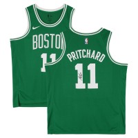 Payton Pritchard Boston Celtics Autographed Fanatics Authentic Kelly Green Nike Icon Edition Swingman Jersey