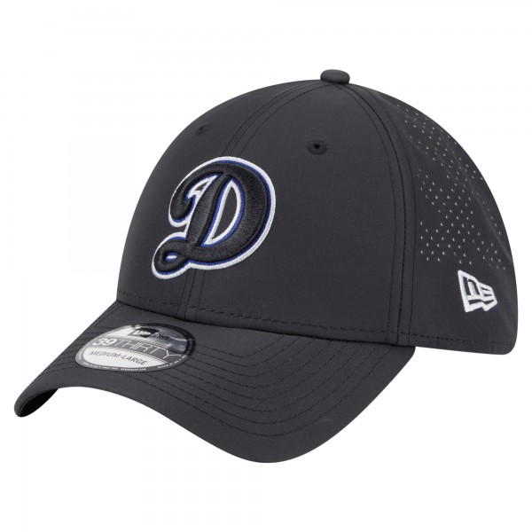 Бейсболка Los Angeles Dodgers New Era Black Night 39THIRTY