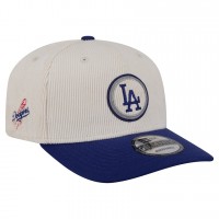 Бейсболка Los Angeles Dodgers New Era Cream Loyal 9SEVENTY