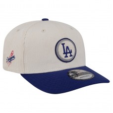 Бейсболка Los Angeles Dodgers New Era Cream Loyal 9SEVENTY