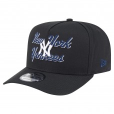 Бейсболка New York Yankees New Era Black Chainstitch 9FIFTY A-Frame Snapback