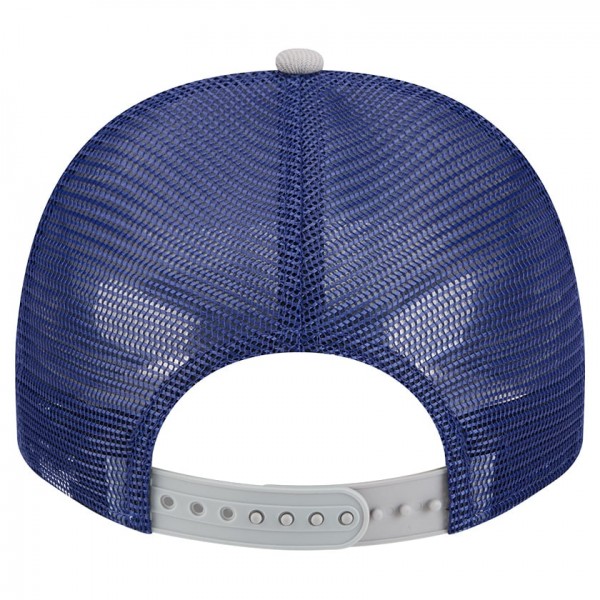 Бейсболка Los Angeles Dodgers New Era Cream/Royal Banner A-Frame 9FIFTY Trucker Snapback