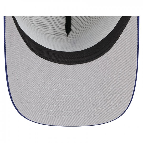 Бейсболка Los Angeles Dodgers New Era Cream/Royal Banner A-Frame 9FIFTY Trucker Snapback