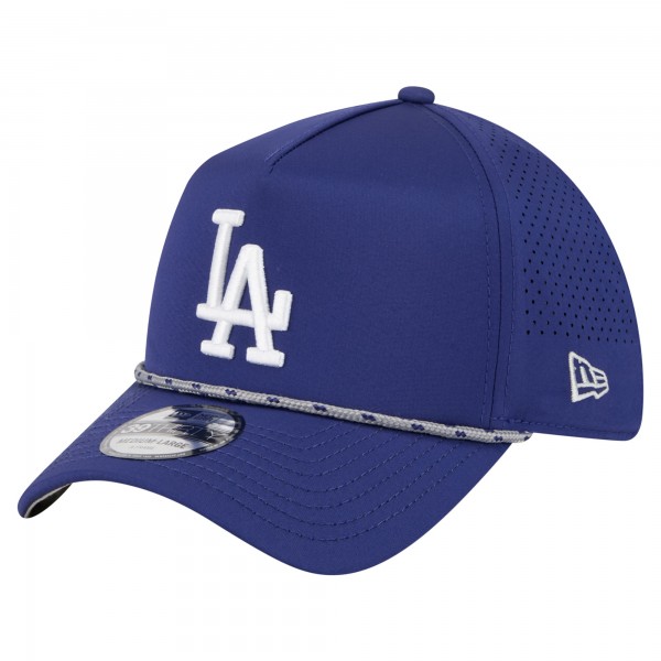 Бейсболка Los Angeles Dodgers New Era Royal 39THIRTY A-Frame Perforated
