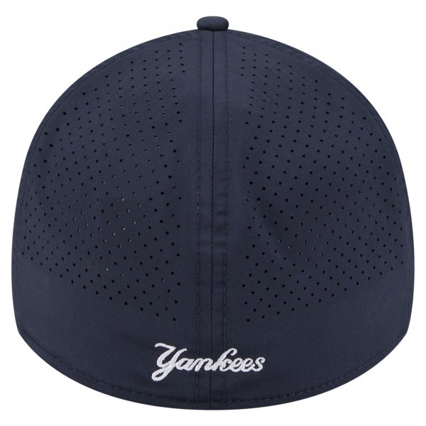 Бейсболка New York Yankees New Era Navy 39THIRTY A-Frame Perforated