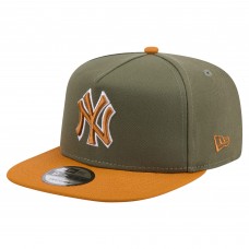 Бейсболка New York Yankees New Era Olive/Brown Color Pack A-Frame 9FIFTY Snapback