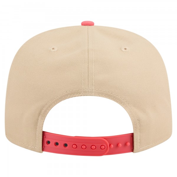 Бейсболка New York Yankees New Era Light Beige/Coral Color Pack A-Frame 9FIFTY Snapback
