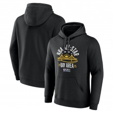 Unisex 2025 NBA All-Star Game Fanatics Black Bay Bridge Pullover Hoodie