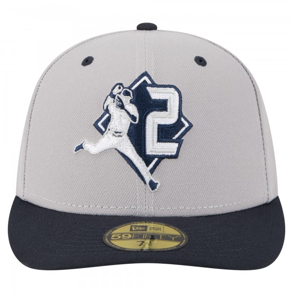 Бейсболка New York Yankees Derek Jeter New Era Gray 59FIFTY