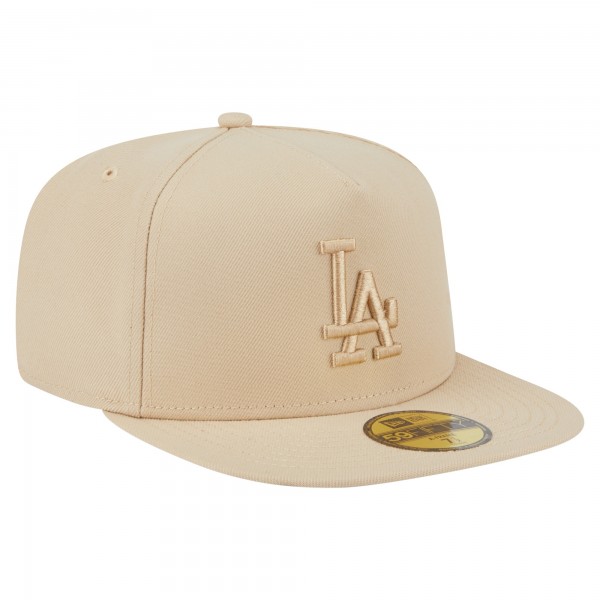 Бейсболка Los Angeles Dodgers New Era Light Beige Color Pack A-Frame 59FIFTY