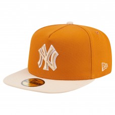 Бейсболка New York Yankees New Era Orange/Light Beige Two-Tone Color Pack A-Frame 59FIFTY