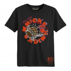 Preschool New York Knicks Mitchell & Ness Black In The Net T-Shirt