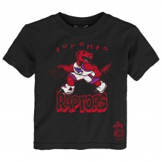 Toddler Toronto Raptors Mitchell & Ness Black Favorite Team T-Shirt