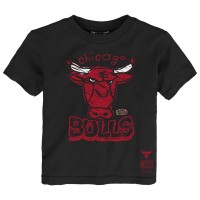 Toddler Chicago Bulls Mitchell & Ness Black Favorite Team T-Shirt