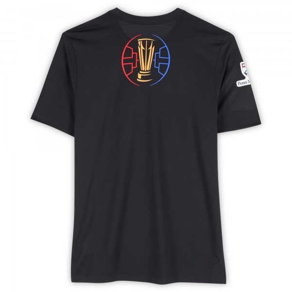 Joel Embiid Philadelphia 76ers Fanatics Authentic Player-Worn Black NBA Cup Long Sleeve T-Shirt from the 2024-25 NBA Season - Size 2XLT