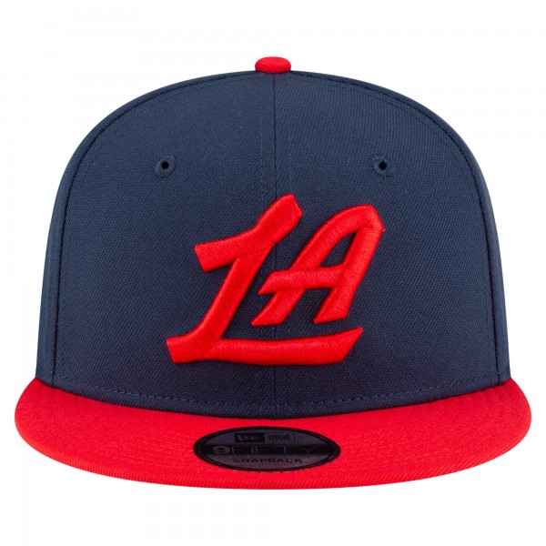 Бейсболка LA Clippers New Era Navy/Red 2-Tone 9FIFTY
