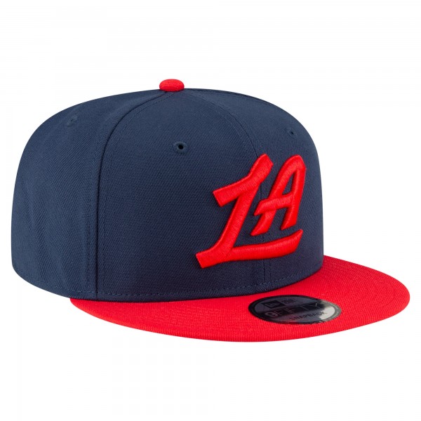 Бейсболка LA Clippers New Era Navy/Red 2-Tone 9FIFTY