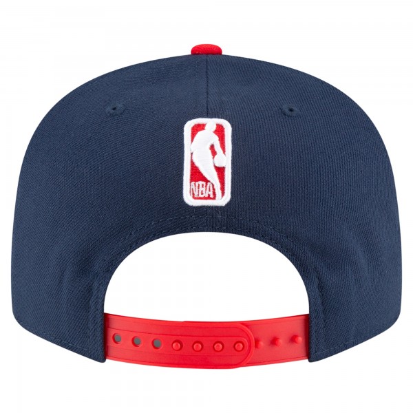 Бейсболка LA Clippers New Era Navy/Red 2-Tone 9FIFTY