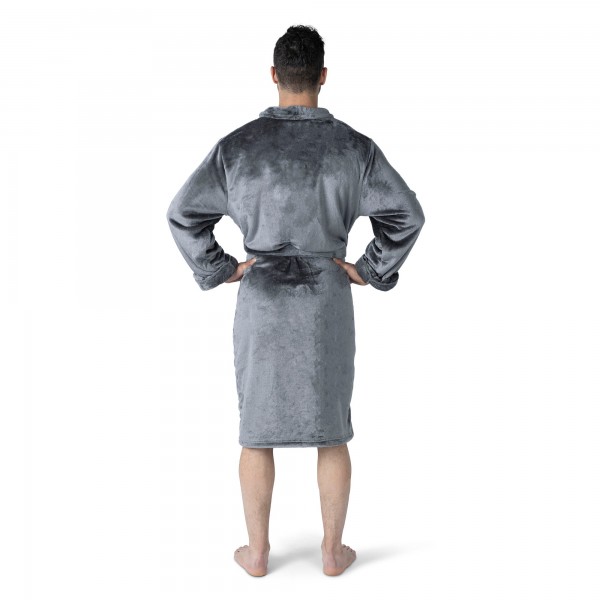 New York Yankees The Northwest Group Charcoal Snipe Personalized Robe